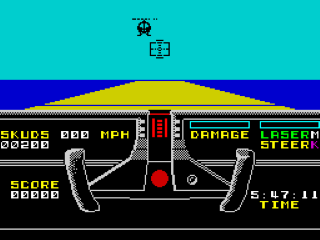 Knight Rider screenshot 2 for ZX Spectrum